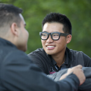 New university admissions marketing photography by Matthew Lester