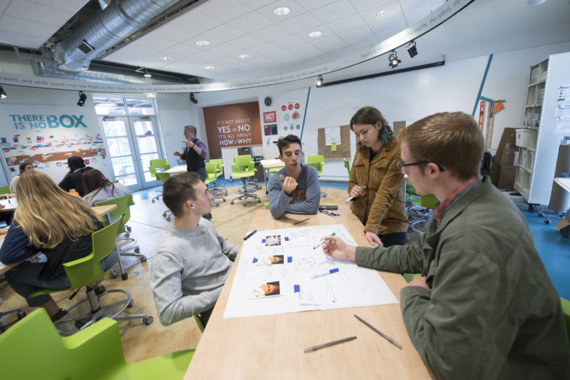 New college and university marketing photography by Matthew Lester