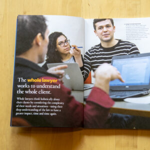 New published college and university admissions marketing photography by Matthew Lester