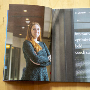 New published college and university admissions marketing photography by Matthew Lester