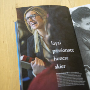 New published college and university admissions marketing photography by Matthew Lester
