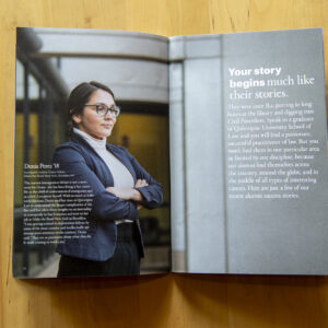 New published college and university admissions marketing photography by Matthew Lester