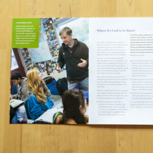 New published independent school admissions marketing photography by Matthew Lester