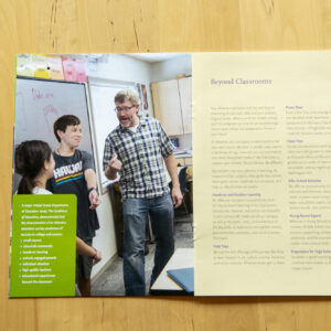 New published independent school admissions marketing photography by Matthew Lester