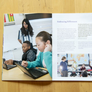 New published independent school admissions marketing photography by Matthew Lester