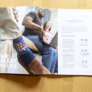 New published college and university admissions marketing photography by Matthew Lester