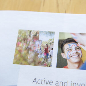 New published college and university admissions marketing photography by Matthew Lester