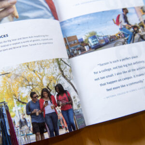 New published college and university admissions marketing photography by Matthew Lester