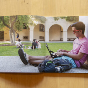 New published college and university admissions marketing photography by Matthew Lester