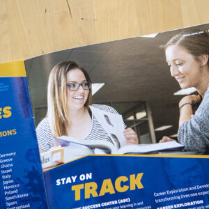 New published college and university admissions marketing photography by Matthew Lester