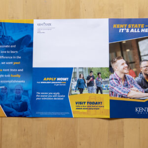 New published college and university admissions marketing photography by Matthew Lester