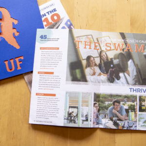 New published college and university admissions marketing photography by Matthew Lester