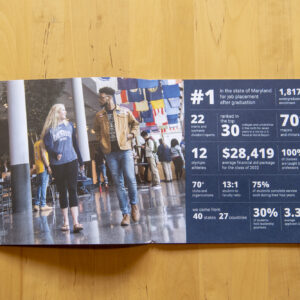 New published college and university admissions marketing photography by Matthew Lester