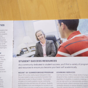 New published college and university admissions marketing photography by Matthew Lester