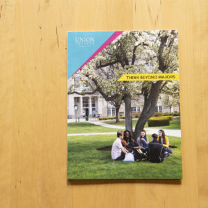 New published college and university admissions marketing photography by Matthew Lester
