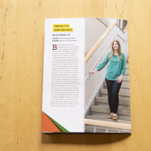 New published college and university admissions marketing photography by Matthew Lester