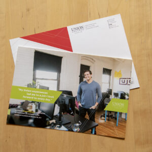 New published college and university admissions marketing photography by Matthew Lester