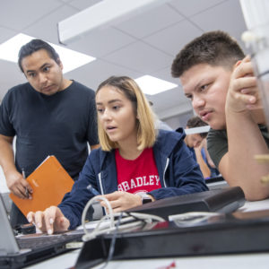 Higher education marketing photography