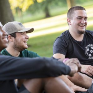 Higher education admissions photography