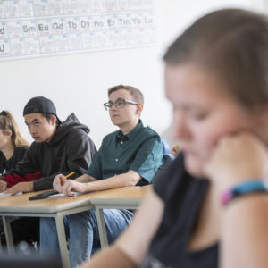 Higher education admissions photography