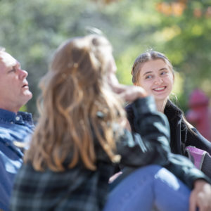 Higher education admissions photography