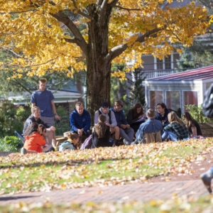 Higher education admissions photography