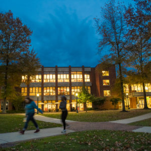 Higher education admissions photography