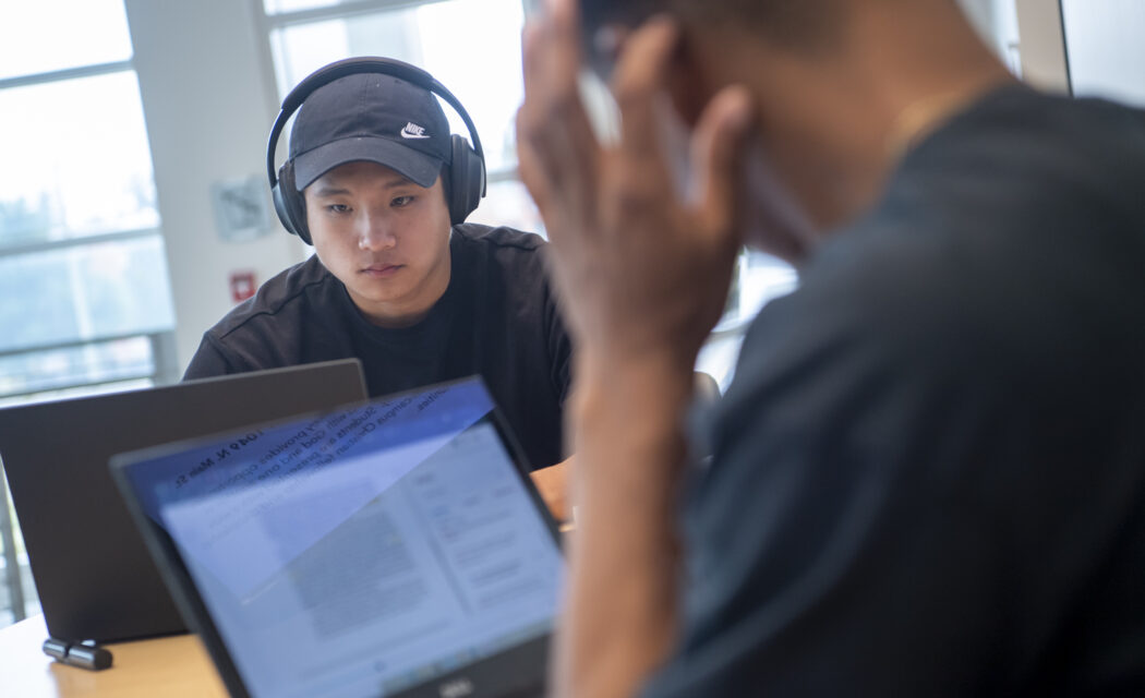 Higher education admissions photography