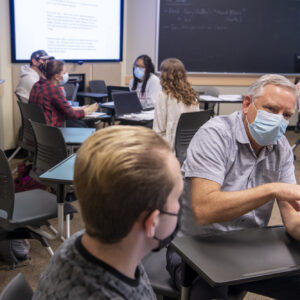 Higher education admissions photography