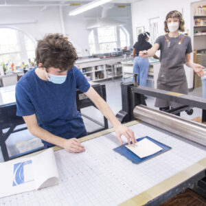 Higher education admissions photography