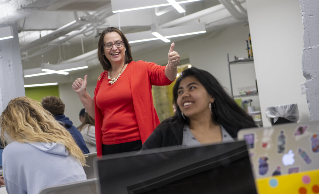 Higher education admissions photography