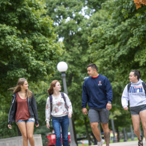 Higher education admissions marketing photography