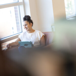 Higher education admissions marketing photography