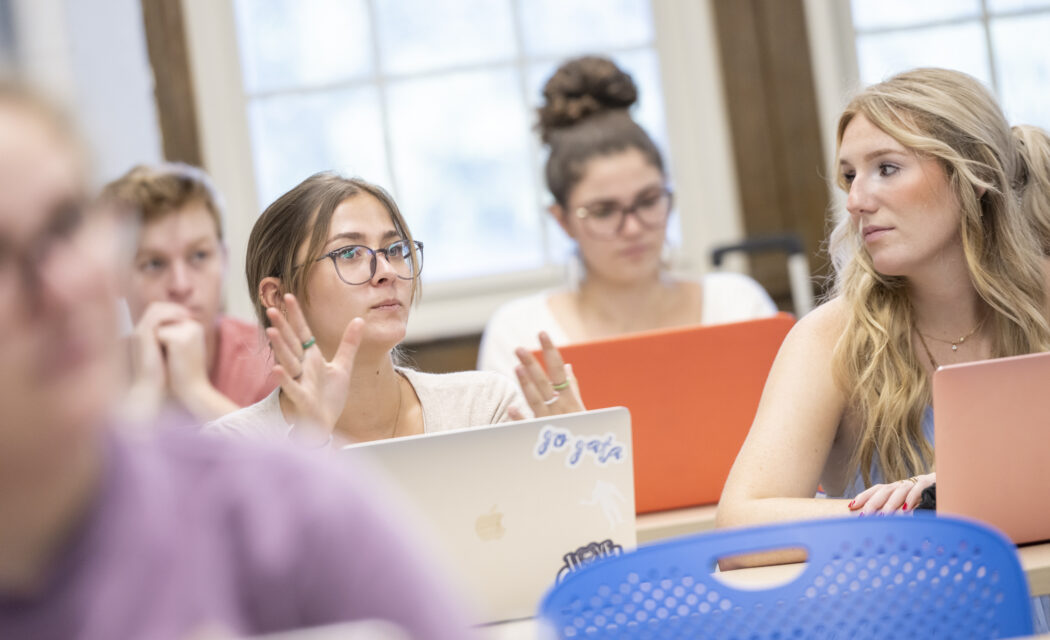 Higher education admissions photography