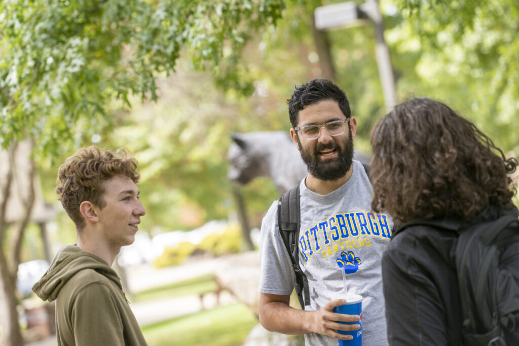 Higher education admissions photography