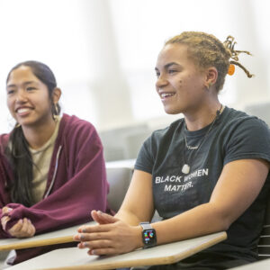 Higher education admissions photography