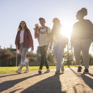 Higher education admissions marketing photography