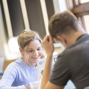 Higher education admissions marketing photography