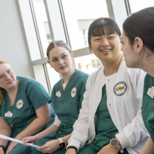 Higher education admissions marketing photography