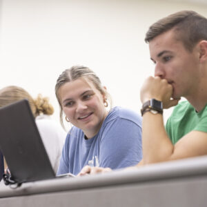 Higher education admissions marketing photography