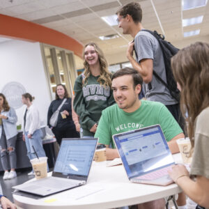 Higher education admissions marketing photography