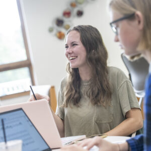 Higher education admissions marketing photography