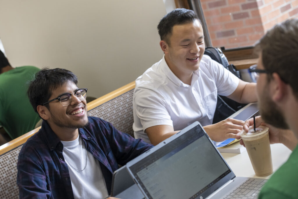 Higher education admissions marketing photography