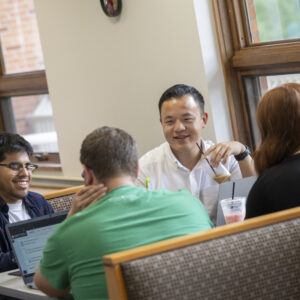 Higher education admissions marketing photography