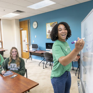 Higher education admissions marketing photography