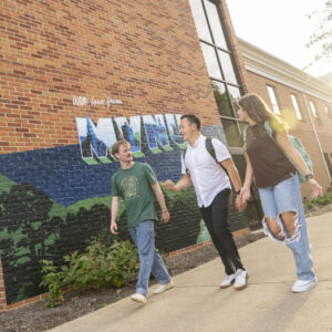 Higher education admissions marketing photography