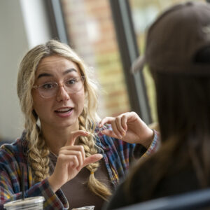 Higher education admissions marketing photography