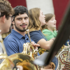 Higher education admissions marketing photography